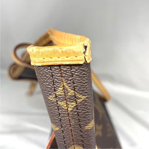 Louis Vuitton Brown Monogram Tote Bag - Picture 9 of 16